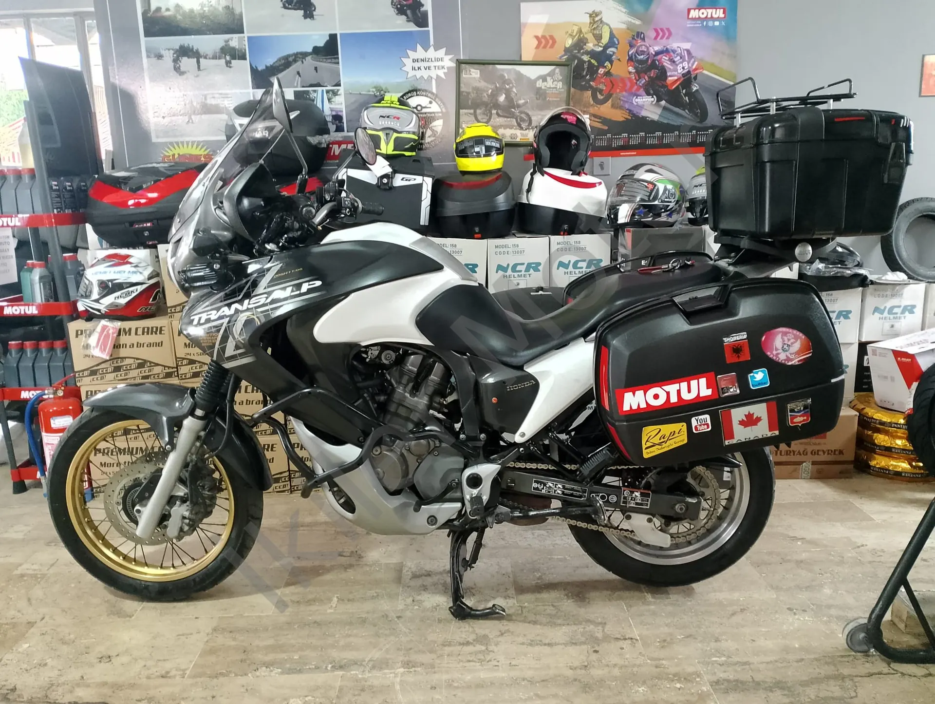 Sinyaline Kadar Orjinal Honda XL 700 Transalp